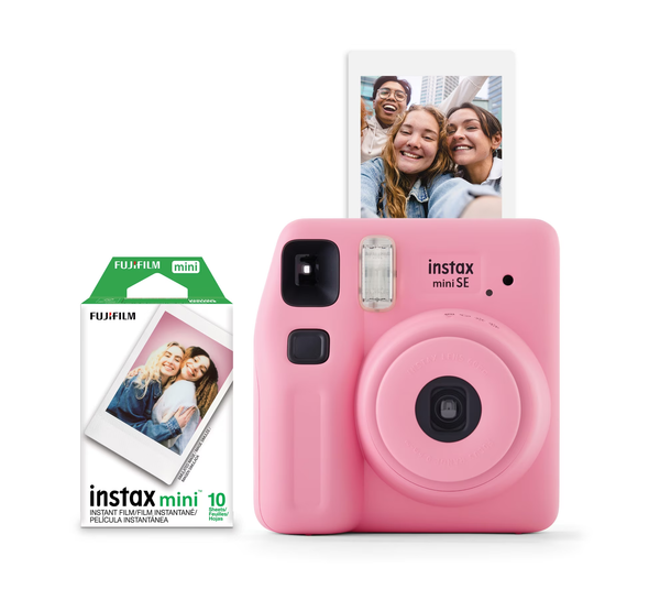 Fujifilm Instax Mini SE Film Bundle - Pink