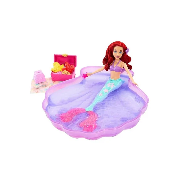 Disney Princess Ariel Pool Playset with Sand & Accessories | MTDPHWB39