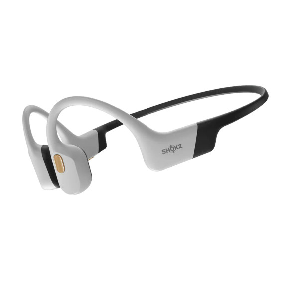 Shokz OpenSwim Pro - Waterproof Bone Conduction Headphones | White