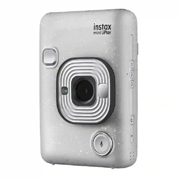 Fujifilm Instax Mini LiPlay - Compact Hybrid Instant Camera - Silver | FUIHMLPCB