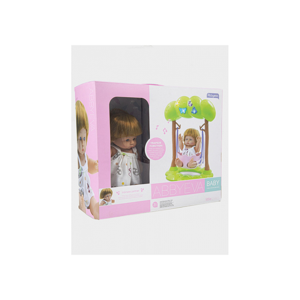 Abbyeva Baby Doll with Swing Playset – 23cm Doll Toy Set | YL326A-8