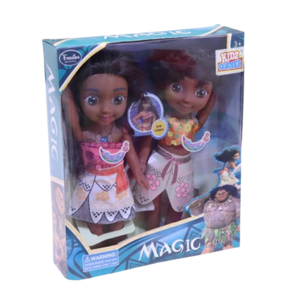 Magic Island Princess Dolls Set – 2PCS Collection | 863C