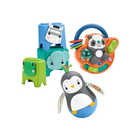 Fisher-Price Play Kit 6–9M Skill Builders Activity Set | MTFPHFJ93