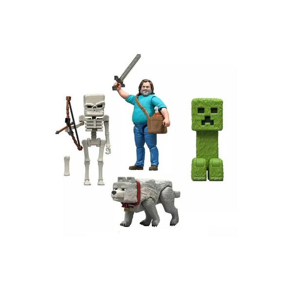 Minecraft Movie Action Figure Assortment with Accessories | MTMCJFR44