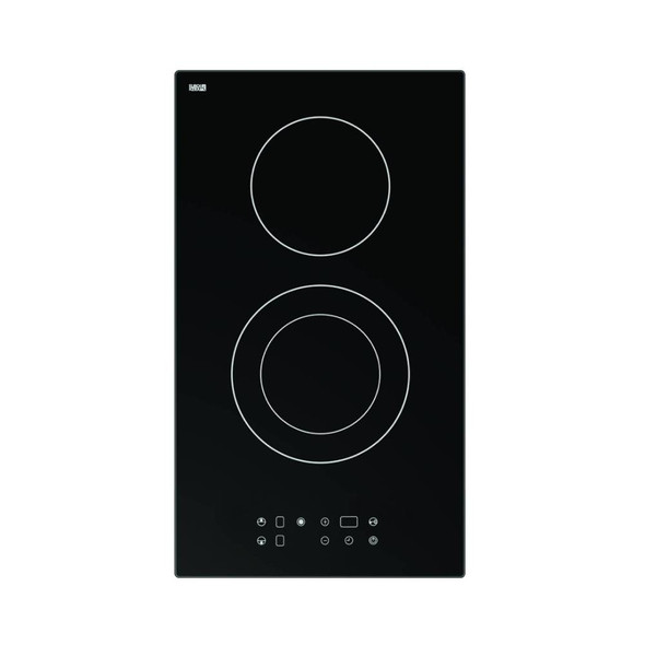 Campomatic Built-In Vitroceramic Hob 30cm Black Glass | V32HTX