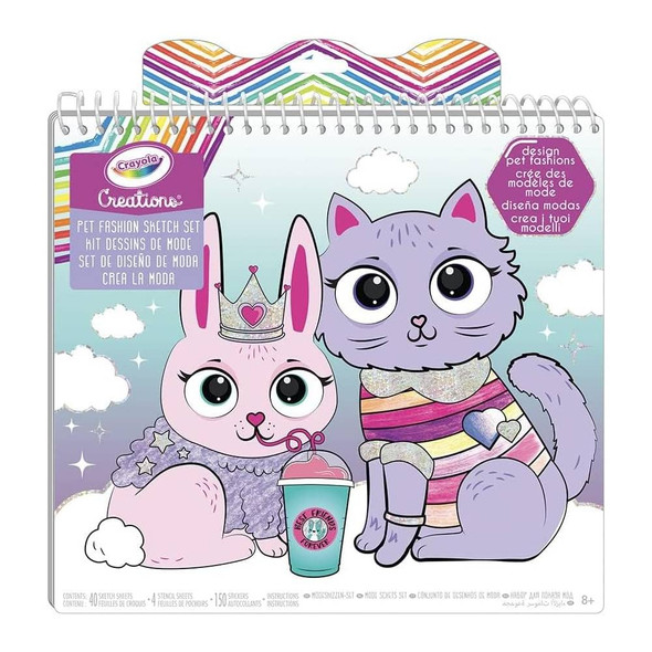 Crayola Creations Pet Fashion Sketch | CY041173