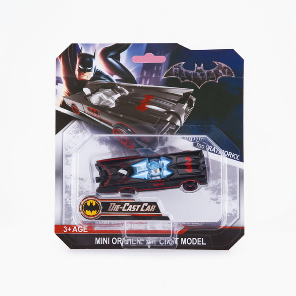 Batman Die-Cast Car – Futuristic Batmobile Edition Mini Vehicle | 060-3