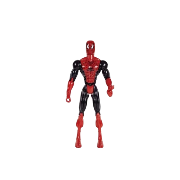 spiderman toy figure, spider man action figure, marvel superhero toy, red black spiderman toy, large action figure, kids superhero toy, 356A, collectible figure, kids play figure, marvel figure