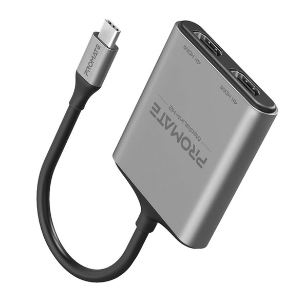 Promate 4K High Definition USB-C to HDMI Adapter | MediaLink-H2
