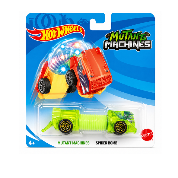 Hot Wheels Mutant Machines Slider Car – Orange Truck Edition Transforming Vehicle | AFH-002
