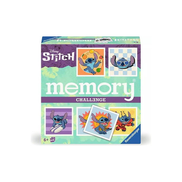 Ravensburger Disney Stitch Challenge Memory Game | RV24697-7