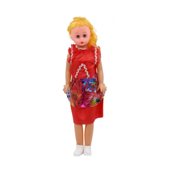Fashion Baby Doll Red Dress Outfit | T833-21