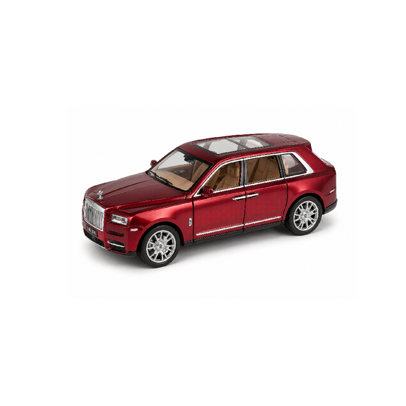 Luxury SUV Toy Car – Red Die-Cast Model with Lights, Sound & Open Doors | HCL-906