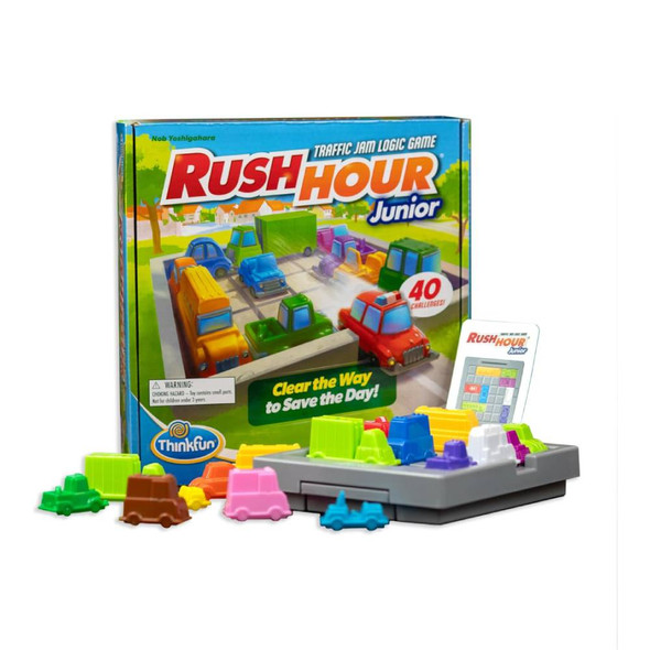 Ravensburger Rush Hour Jr Logic Puzzle Game Refresh | RV76602-4