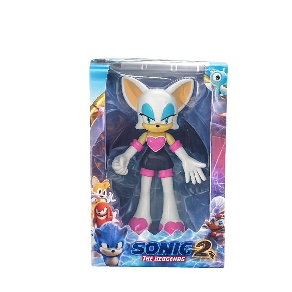 Sonic the Hedgehog Action Figure – Rouge the Bat Character Toy | DSN5089
