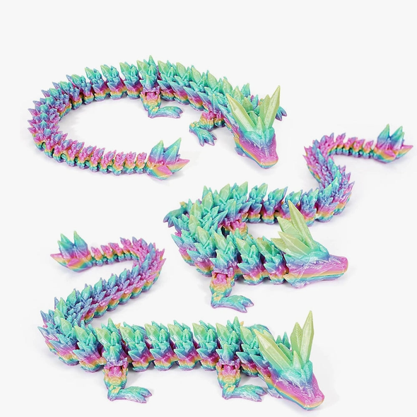 3D Articulated Dragon Toy (Flexible Sensory Model) | C-009