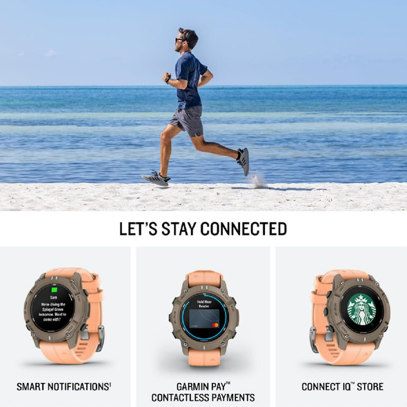 Garmin Descent G2 - Dive Computer - Paloma with Shell Pink Band | 010-02986-01