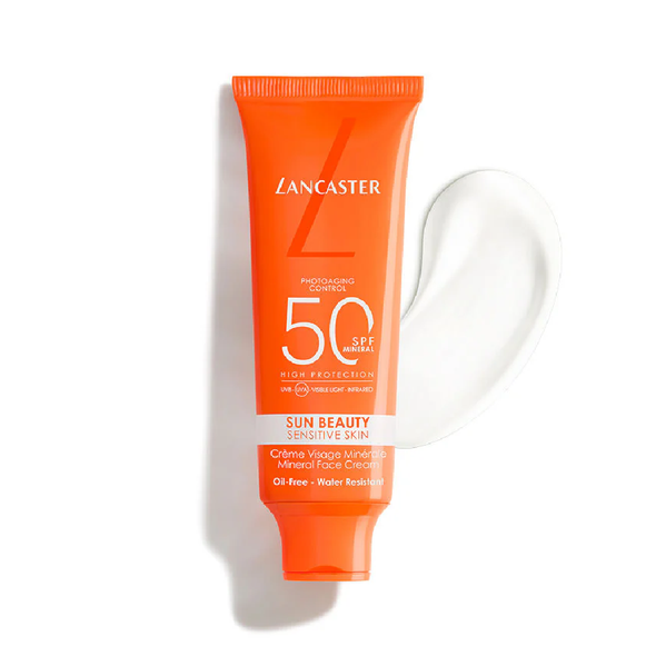Lancaster Sun Beauty Mineral Face Cream SPF50 Oil Free
