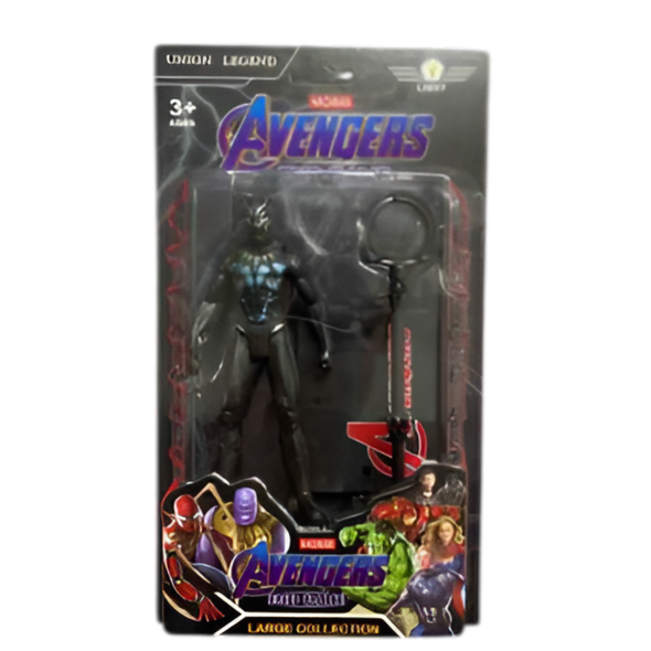 Avengers Action Figure with Display Stand Black Panther | 826-8X1