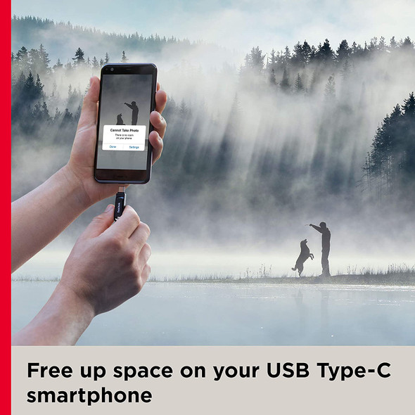 SanDisk Ultra 64GB Dual Drive Go USB Type-C for Smartphones, Tablets and Computers | SDDDC3-064G-G46