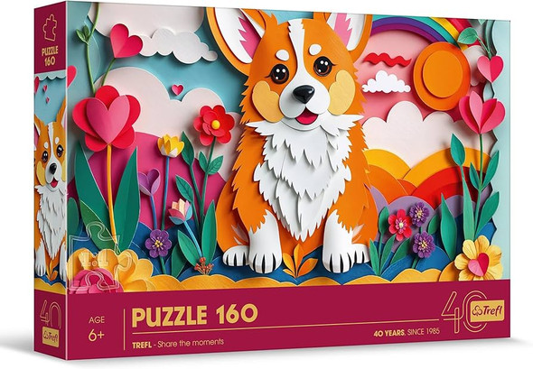Trefl 160-Piece 40th Anniversary Little Dog Puzzle | 40050