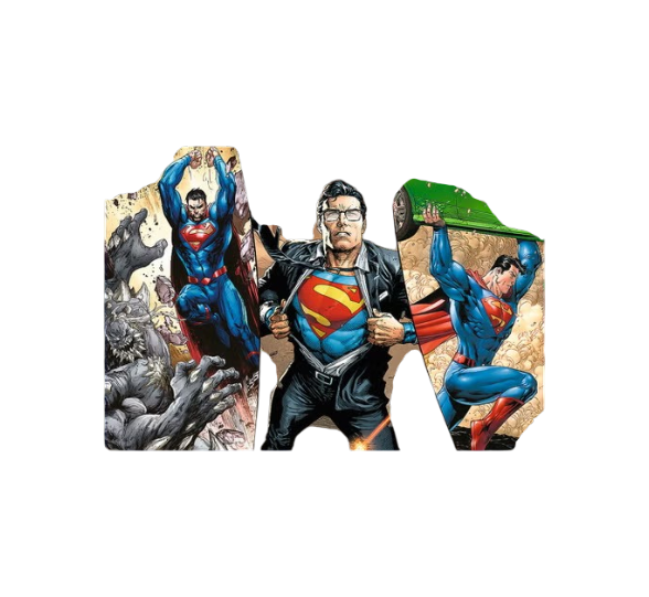 Trefl 4x250-Piece The Courage of Superman Puzzle Set | 13340