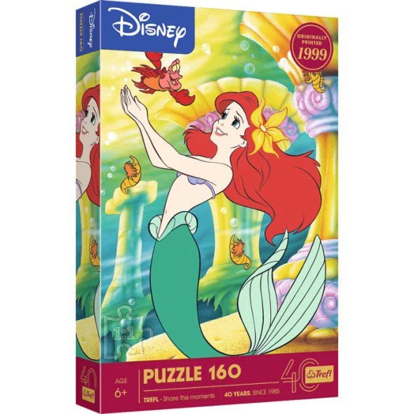 Trefl 160-Piece 40th Anniversary Little Mermaid Puzzle | 40056