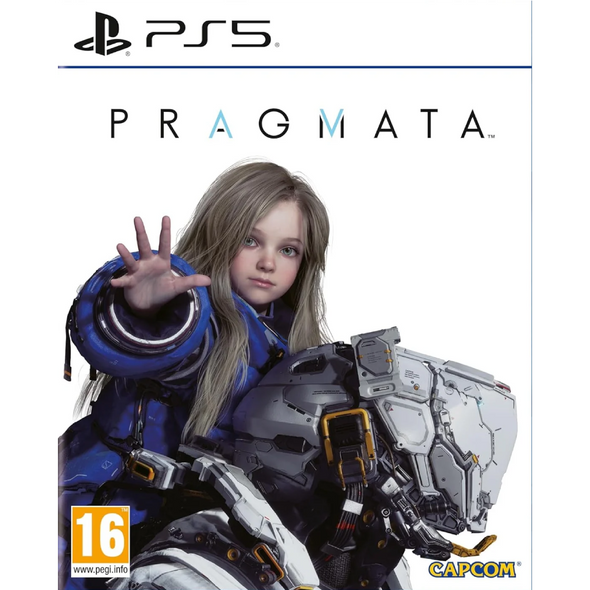 PRAGMATA PS5 sci-fi action-adventure game cover for PlayStation 5