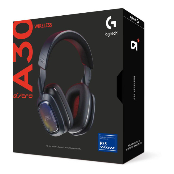 Logitech Astro A30 Wireless Gaming Headset - Black | 939-002011