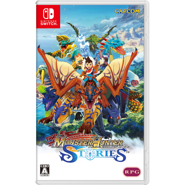 Monster Hunter Stories Collection Nintendo Switch RPG game cover