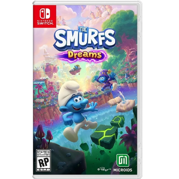 The Smurfs Dreams Nintendo Switch 3D platform adventure game cover