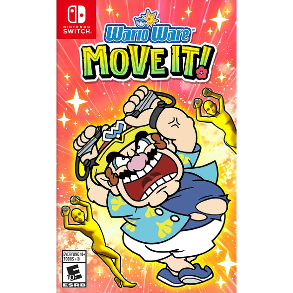WarioWare Move It Nintendo Switch action party game cover