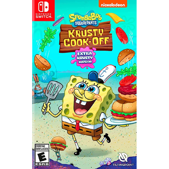 SpongeBob Krusty Cook-Off Extra Krusty Edition Nintendo Switch cooking game cover