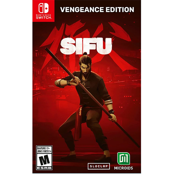 Sifu Vengeance Edition Nintendo Switch martial arts action game cover