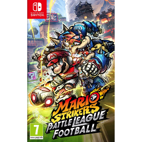Mario Strikers Battle League Nintendo Switch football sports game cover