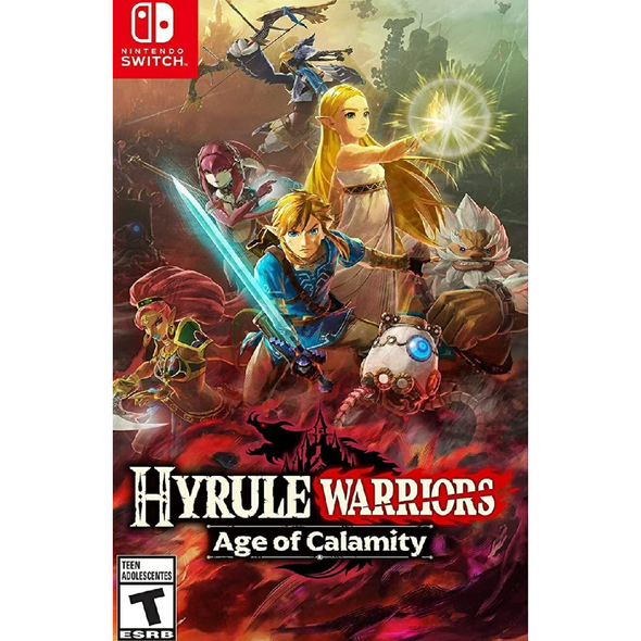 Hyrule Warriors Age of Calamity Nintendo Switch action adventure game cover