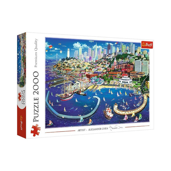 Trefl 2000 Pcs Puzzle San Francisco Bay I | 27107