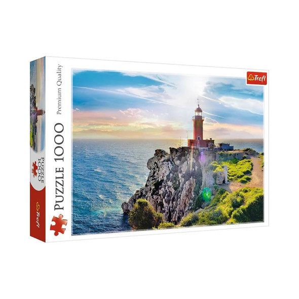 Trefl 1000 Pcs Puzzle Melagavi Lighthouse Greece | 10436