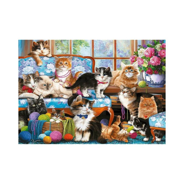 Trefl 500 Pcs Puzzle Cat Family | 37425