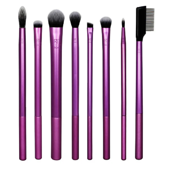 Trendy Accessories Everday Eye Essentials 8-Piece Makeup Brush Kit