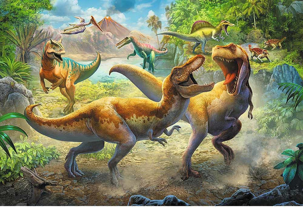 Trefl 160 “Fighting Tyrannosaurs” Puzzle | 15360