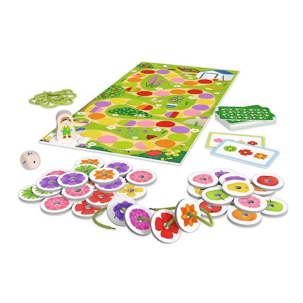 Trefl Our Flower 02480 junior gardening board game for children