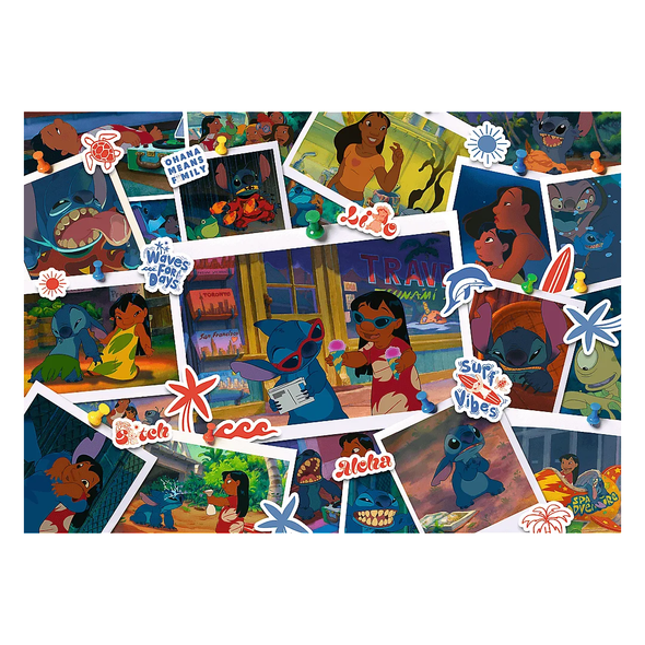 Trefl Lilo & Stitch Sweet Memories 10882 1000-piece Disney jigsaw puzzle