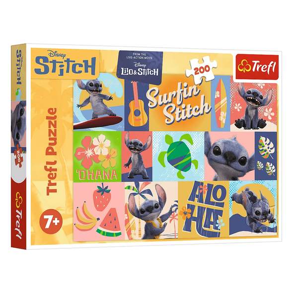 Trefl Lilo & Stitch Hawaiian Adventures 13331 200-piece Disney jigsaw puzzle