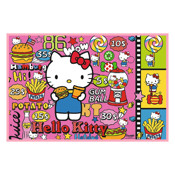 Trefl Hello Kitty Kuromi’s Mischiefs 13345 2 x 200-piece character puzzle set