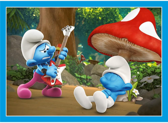 Trefl 4‑in‑1 “Smurf Village” Puzzle | 34656