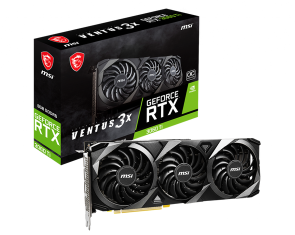 MSI GeForce RTX 3060 Ti VENTUS 3X 8G OC LHR | 3060 Ti