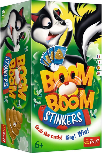 Trefl “Boom Boom Stinkers” Card Game (59 pc Game) | 02315