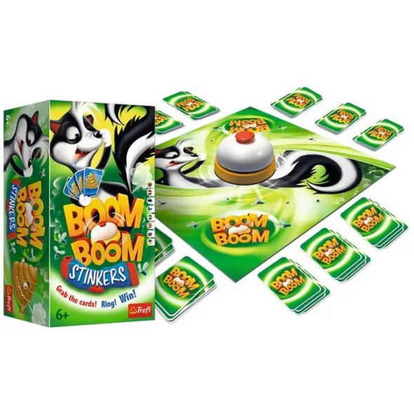 Trefl “Boom Boom Stinkers” Card Game (59 pc Game) | 02315