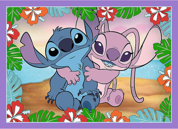 Trefl 4‑in‑1 “Crazy Day Lilo & Stitch” Puzzle | 34633